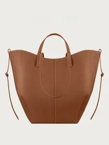 Polens Cyme Tote Nano Leather Bag, Commuter Handbag, Crossbody Shoulder Bag, Luxury Design, Perfect for Daily Use