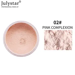 Lightweight Natural Finish Setting Powder, Waterproof Sweatproof Long-Lasting Flawless Makeup Base, Matte Finish Face Powder for All Skin Types, Waterproof Finishing Powder