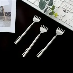 Retractable Back Scratcher, 19.69 Inches Long Stainless Steel, Easy Carry Scratch-Free Grip, Durable and Itch-Free Massage Tool