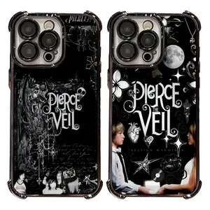 Hot Post-Hardcore Band P-Pierce the V-Veil Phone Cases For iPhone 17 16 15 14 13 12 11 Promax Pro Air Plus Shockproof Cover Casing Protection Best Gifts For Valentine Christmas Birthday Halloween