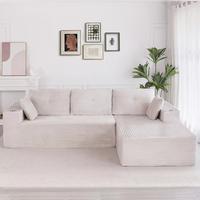Grayish Beige-Right Facing Chaise