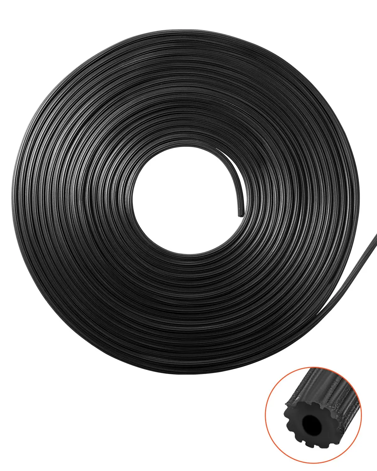 【Summerfinds】VEVOR PVC Window Screen Spline Retainer100 ft x 0.125 in Replacement Spline for  Window Hardware, Window Repair Tool