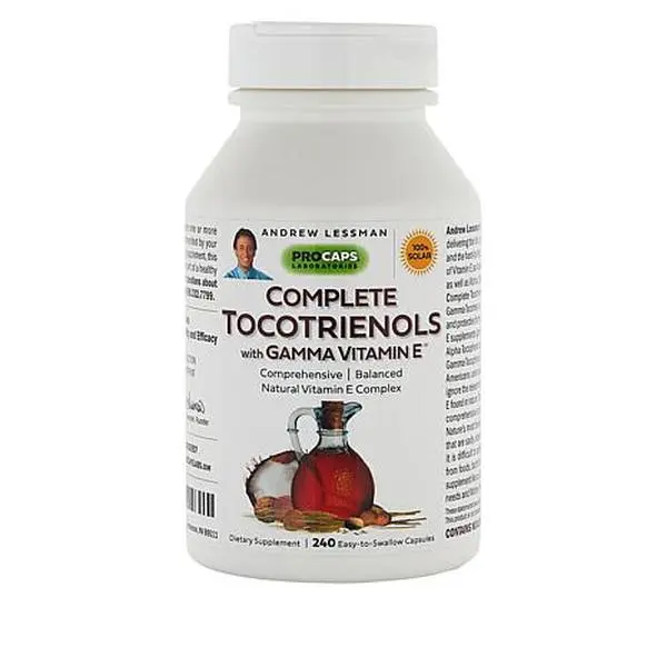 Andrew Lessman Complete Tocotrienols with Gamma Vitamin E - 240 Capsules