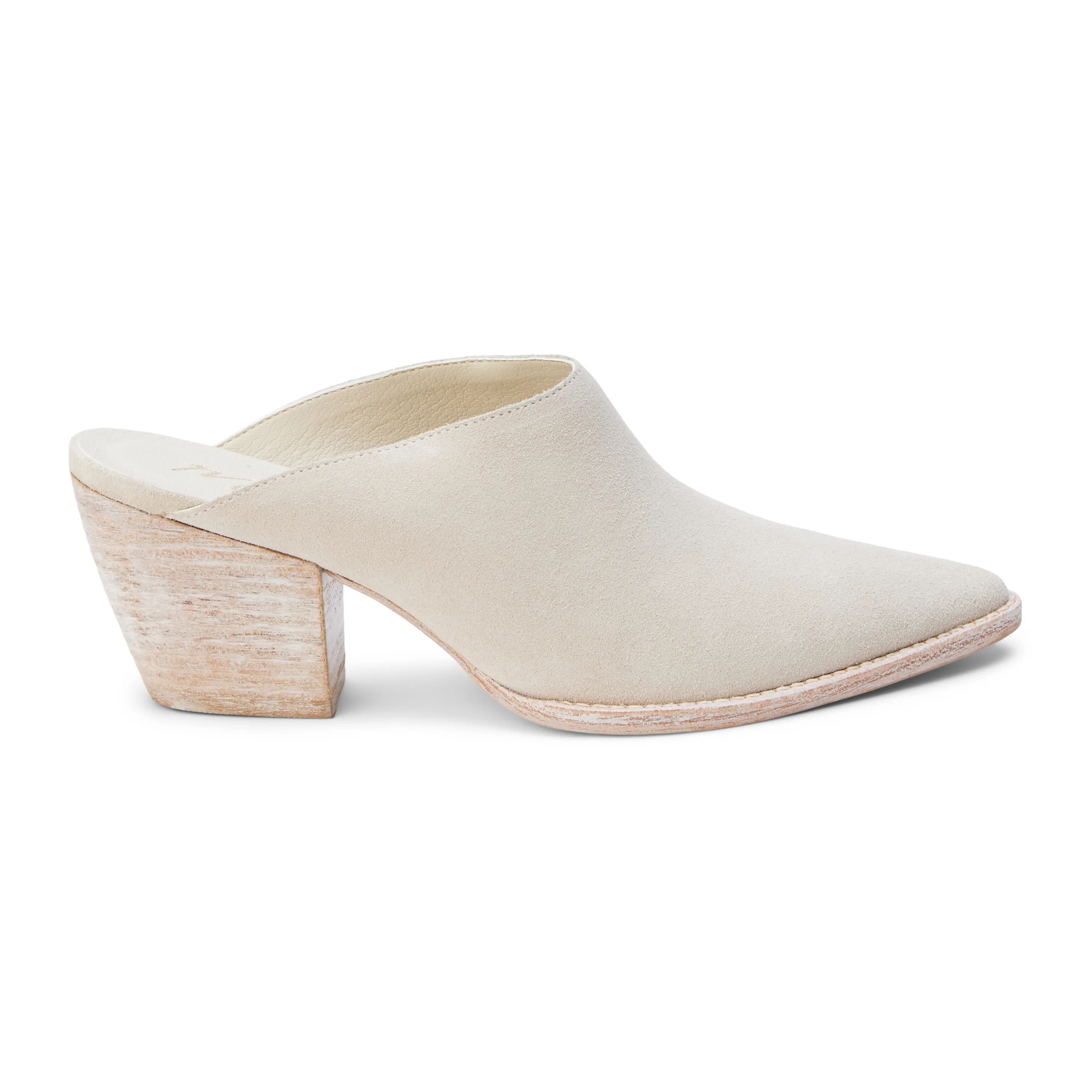Matisse Womens Cammy Mule Flats Casual - Off White