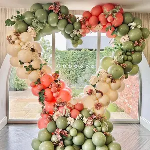 Balloon Arch Kit, 100pcs/set Mixed Color Balloon Set, Atmosphere Scene Layout Decoration Supplies for Birthday Wedding Baby Shower Party