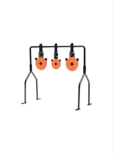 Cs Training Metal Target, Thickened 2mm/0.08inch Bullseye, Clear Shooting Sound, Reversible Reset, Movie Prop, 1 Piece