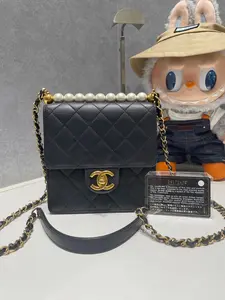 Pre-owned CHANEL Small Chic Pearls Flap Bag