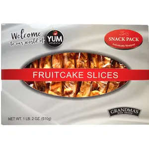 SALE | Grandma's Fruitcake Slices | 22 Slices | 18 oz | Beatrice Bakery