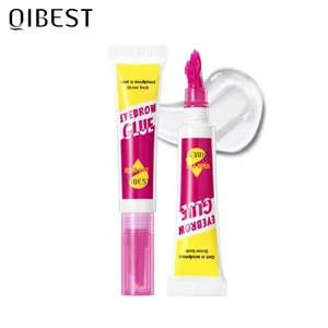 3D Eyebrow Gel, Long-Lasting Waterproof Quick-Dry Brow Shape, Natural Wild Look, Suitable for All Skin Types, Includes Brush Applicator, Eyebrow Makeup