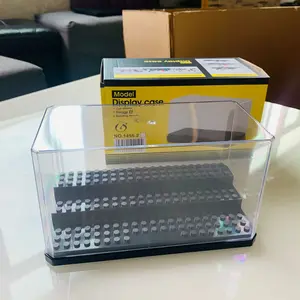 Doll, Little Character, Building Block Box, Dustproof Box, Display Box, Transparent Box, Small Particle Toy Accessories Storage and Decoration Box Organiser