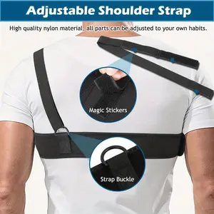 Universal Ambidextrous Belly Band Holster - Concealed Carry for 9Mm, Compact, G-Series, LCP, LC9, Sig P365 - Quick Pull, Closure, Polyester Fabric, Classic Style