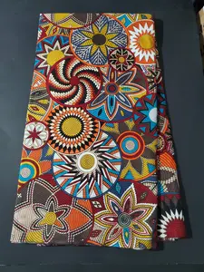 Multicolor African Print Ankara Fabric