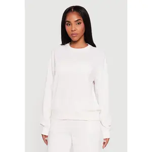 Brooklyn Embossed Pullover Sweatshirt