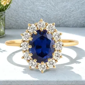 Engagement Ring, 2pcs Elegant Silver Tone Stone Wedding Ring Set for Women, Fashion Zinc Alloy Jewelry, Perfect for Wedding, Holiday & Glamorous Party Look