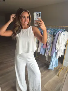 The Hampton Linen Jumpsuit The Hampton Linen Jumpsuit