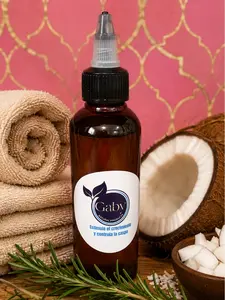 rosemery and coconut hair oil by Gaby natural products