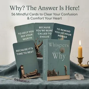 English Version Oracle Cards, 56 Tarot Cards, Divination Tool, Life Turning Point Guide, Cosmic Whisper Gift, Meditation Tool