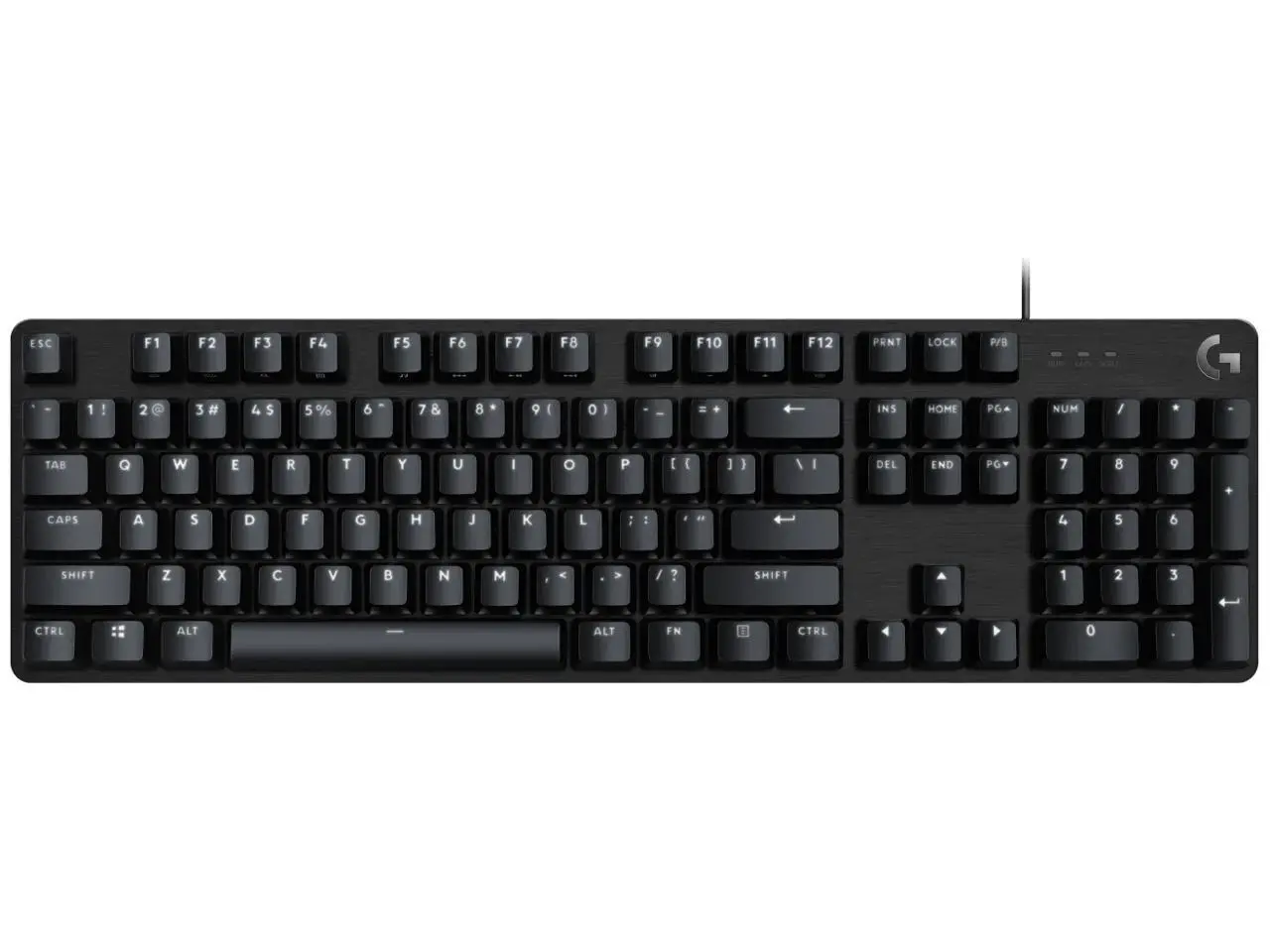 Logitech G413 SE Mechanical Gaming Keyboard, Tactile Switches, Full Size, Durable Aluminum Top Plate, PC Gaming