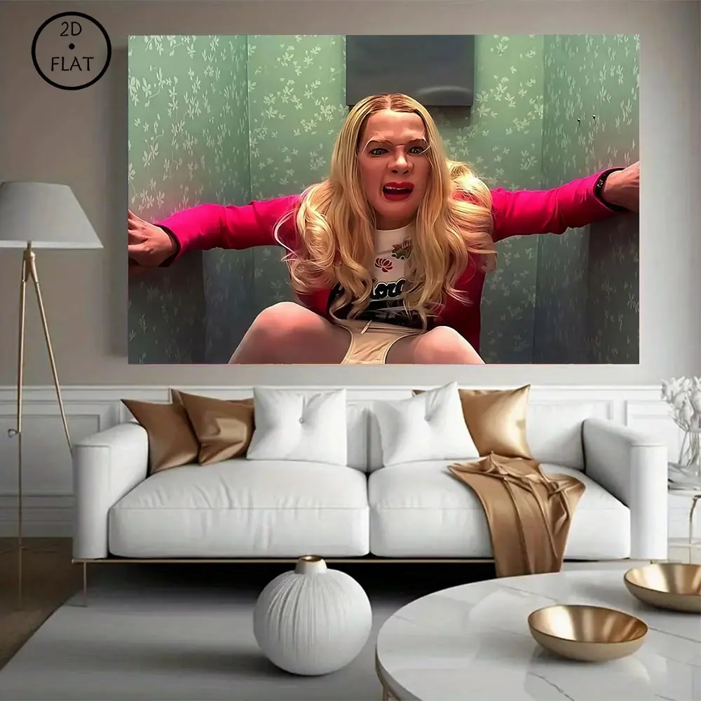 Vintage Colorful White Chicks 90s Comedy Movie Canvas Print Wall Decor - Waterproof, UV-Protected, Fade-Resistant, Eco-Friendly Poster Art for Modern Home & Kitchen Decoration