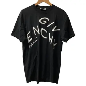 Pre-owned GIVENCHY Cotton Small Leather Goods Embroidered T shirt
