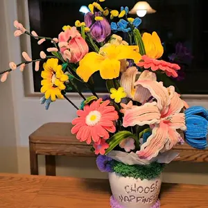 Pipe Cleaner-Spring Season Flower