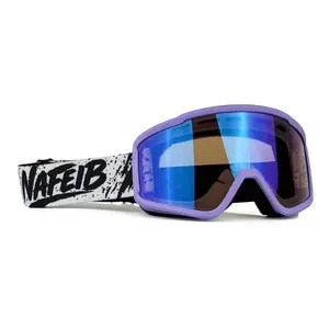 Unisex Uv400 Skiing Glasses, Windproof Cycling Goggles, Replaceable Lens Design, Trendy & Minimalist Style, Ideal for Sports & Outdoor Activities
