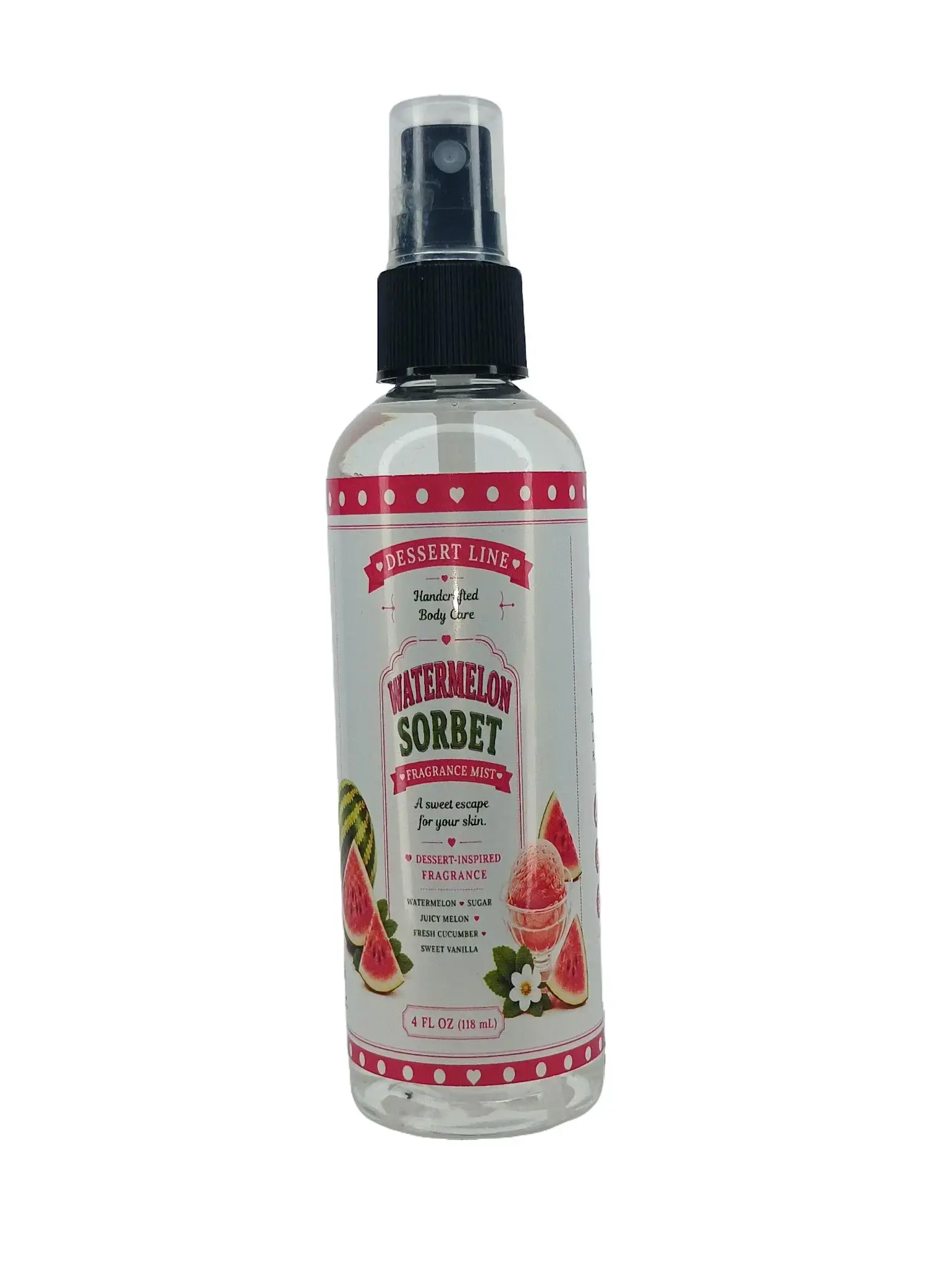 Watermelon Sorbet Fragrance Mist, Beauty & Personal Care Lightweight Body Spray for Daily Use