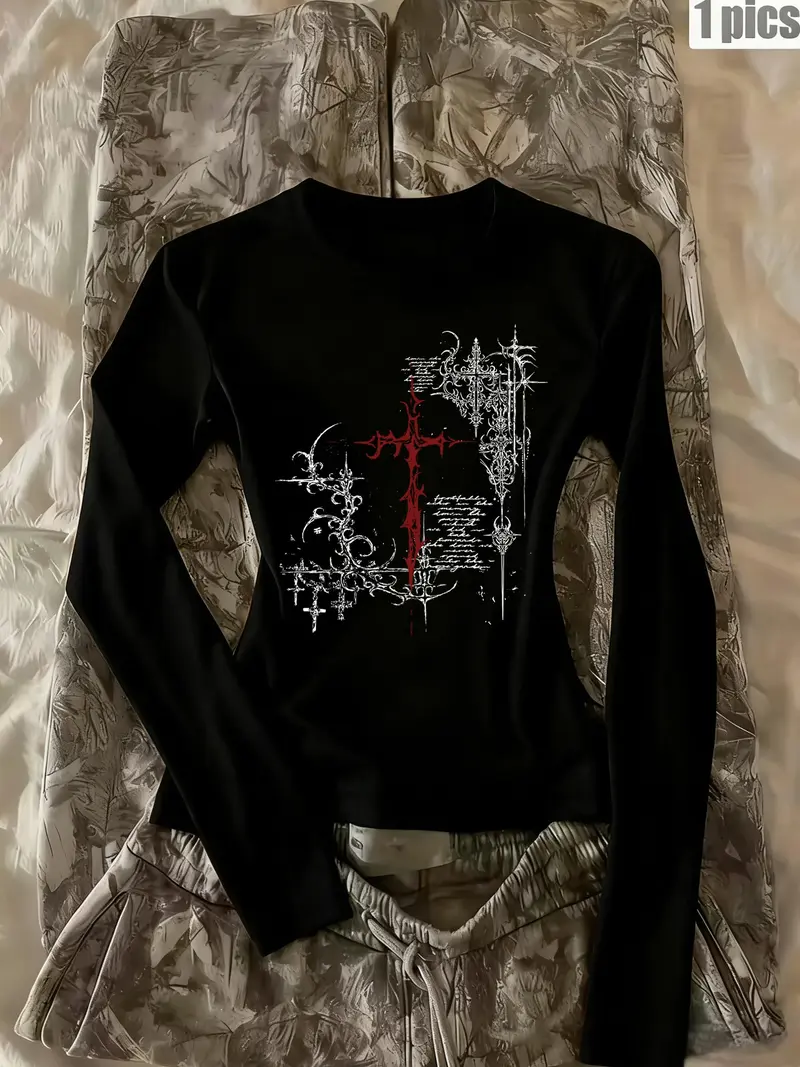 gothic tees - TikTok Shop