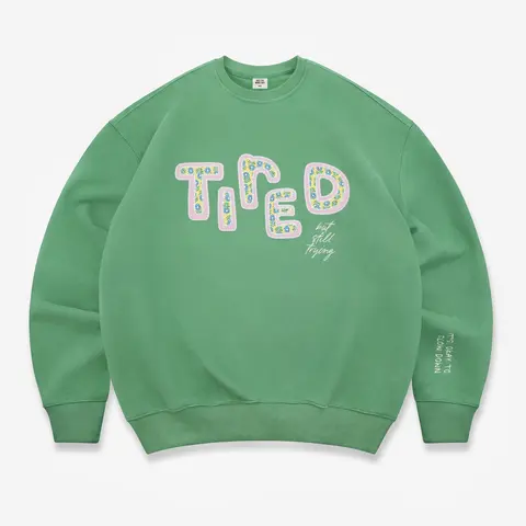 Tired (But Still Trying) Crewneck
