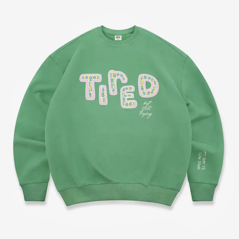 Tired (But Still Trying) Crewneck