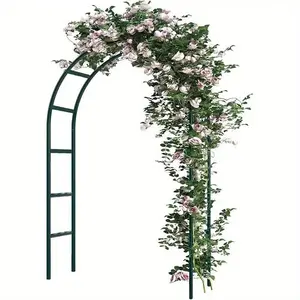 Metal Garden Arch, Wide Arbor for Climbing Plant, Wedding, Bridal Party Decoration, Garden Decoration Supplies for Home Garden, Decorative Garden Fences