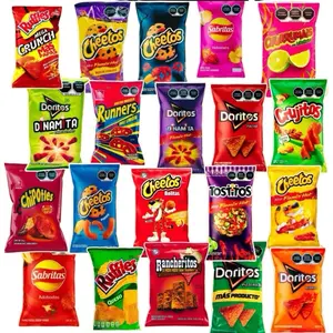 12ct - Mexican Chips Snack Crispy Flavor Spicy Crunchy Savory