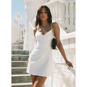 Novella Mini Dress White