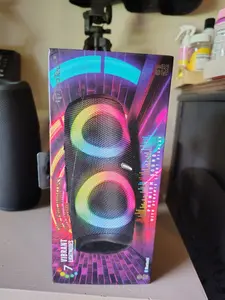 Top Tech party speaker LED lights and 0 karaoke