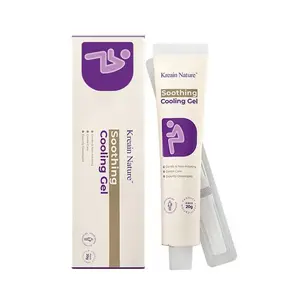 Kreain Nuture  Hemorrhoid Gel Carthamus Seed Scutellaria Baicalensis Extract Carboxymethylcellulose Purple Daisy Apply to the Skin Used for Eliminating Hemorrhoids