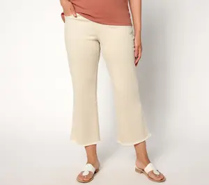 Belle by Kim Gravel Tall TripleLuxe Twill Mariner Crop Pants