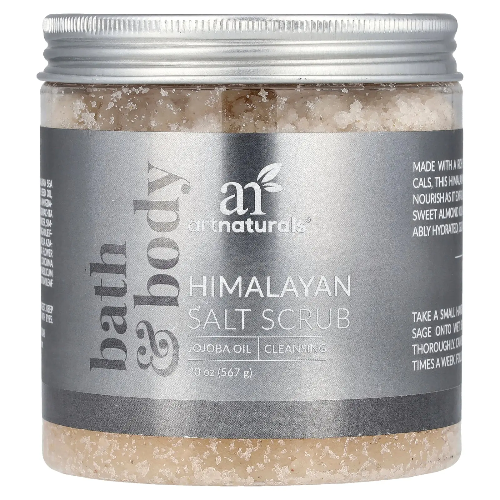artnaturals Himalayan Salt Scrub, 20 oz (567 g) artnaturals Himalayan Salt Scrub, 20 oz (567 g)