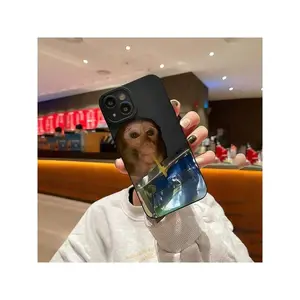 Monkey Pattern Phone Case, Cute Phone Protective Cover, Phone Accessory Suitable For IPhone17/IPhone17 Air/IPhone17 Pro/IPhone17 Pro Max/16 Pro Max/15 Pro Max/14 Pro Max/13 Pro Max/12 Pro Max