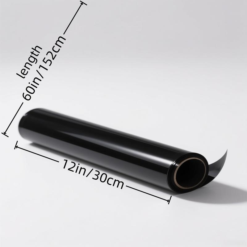 Car stuffShine On! Gloss Black PVC Vinyl Wrap 12x60 24x60 58x60 Inch DIY Car Wrap for SUV Truck Motorcycle Peel & Stick No Residue Easy Application