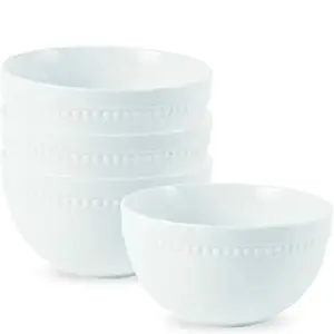 Everyday White 26 Ounce Porcelain Soup Cereal Bowls
