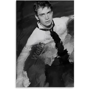 Actor Hayden Christensen Art Poster (1) Canvas Painting Wall Art Poster for Bedroom Living Room Decor