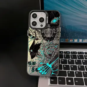 Popular Anime Kaiju No. 8 Phone Case Compatible with for iPhone 17 16 15 14 13 12 11 Air Pro Max Plus, Featuring a Shockproof Matte