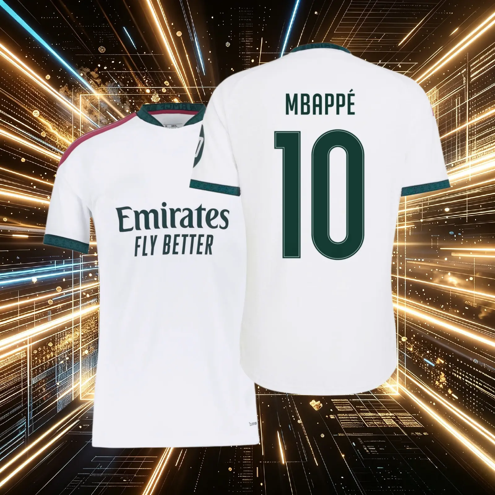 26 27 Home White No.8 Valverde Short Sleeves Soccer Jersey Fans Version