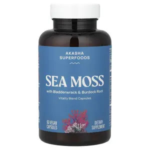 Akasha Superfoods Sea Moss, 60 Vegan Capsules