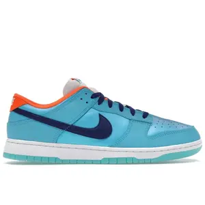 Nike Men's Dunk Low SE Baltic Blue Total Orange, from StockX