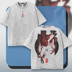 Gothic Nightmare "THE OLD BLOOD" Sketch Graphic Vintage Washed Oversized Tee/Tank/Hoodie/Sweatshirt Streetwear Menswear