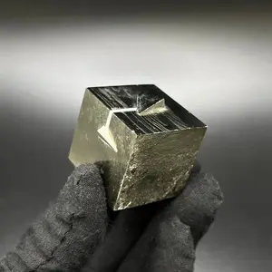 *Cubic Pyrite, from Mina Ampliación A Victoria, Navajún, Spain.
