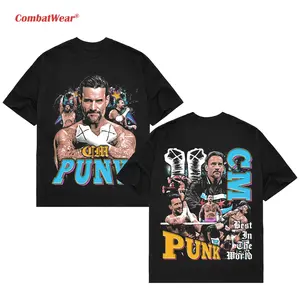 COMBATWEAR CM Punk Best In The World Tee, Wrestling Tee, Wrestling Graphic Tee, Wrestler Shirt, Sports Shirt, Vintage Wresting Shirt, Wrestling Gift Hoodie Sweatshirts