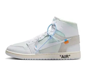 Air Jordan 1 Retro High OG "Alaska" x Virgil Abloh Archive VAA SKU: AA3834-100 Sneaker Shoes Footwear Basketball Nike Trainer