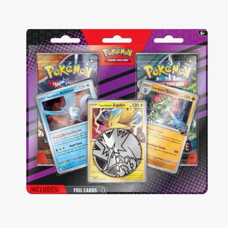 2-Pack Blister Pack [Team Rocket's Articuno, Zapdos & Tyranitar]
